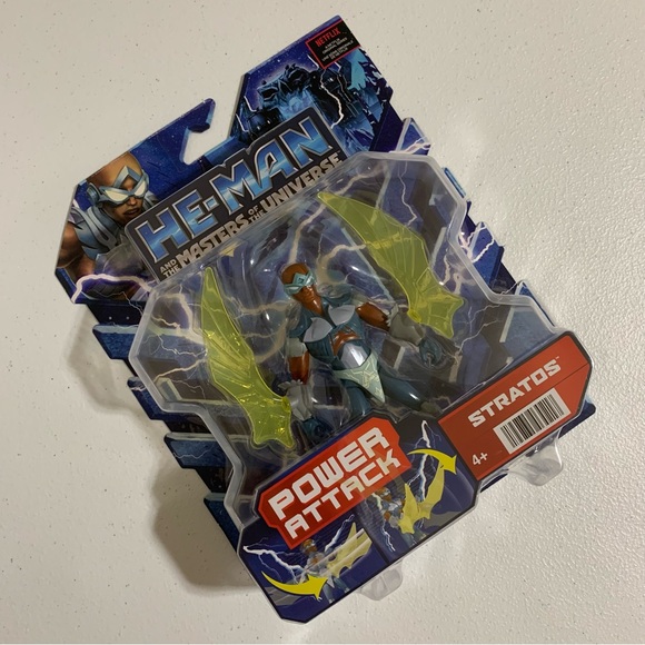 HE-MAN and The Masters of The Universe: Power Attack Stratos Action Figure-NWT - Picture 5 of 12